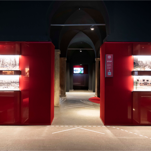 arredamenti su misura per allestimenti museali